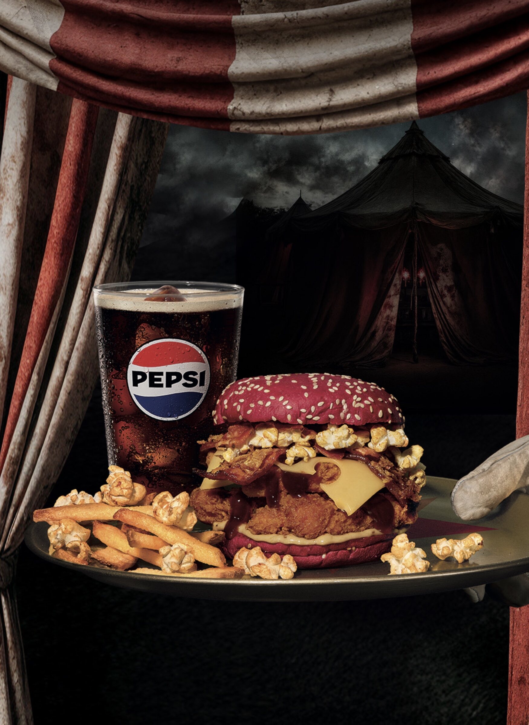 La hamburguesa de Ribs perfecta para Halloween
