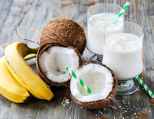 Batido de coco natural