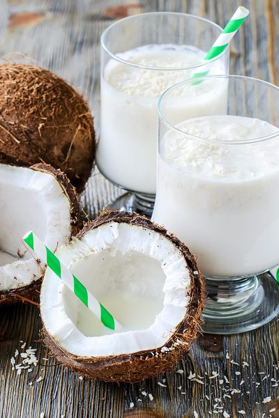 Batido de coco natural