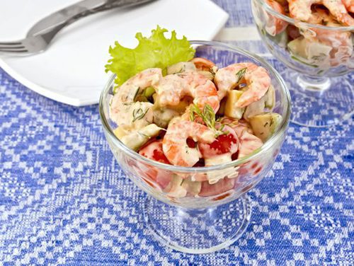Cóctel de marisco para Navidad