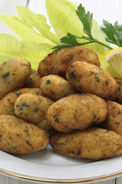 Croquetas griegas de calabacín