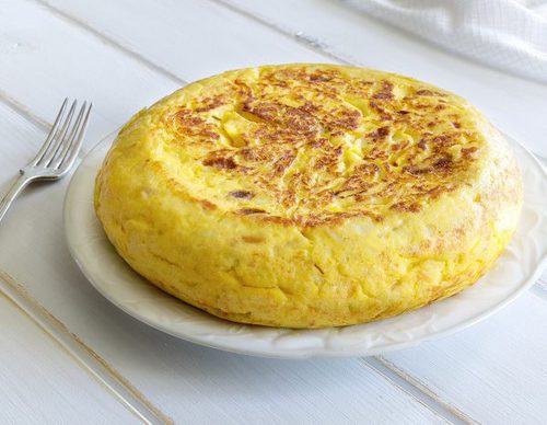 Tortilla de patatas al microondas