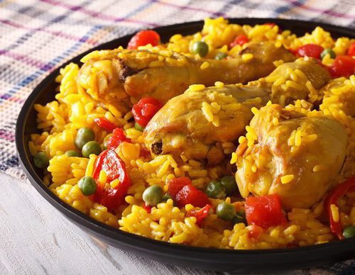 Arroz con pollo Peruano
