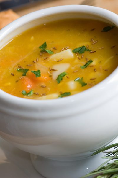 Groentesoep o sopa de verduras holandesa