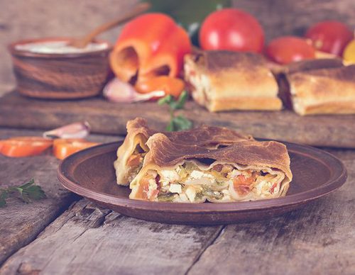 Strudel de verduras
