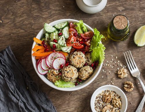 Albóndigas con quinoa