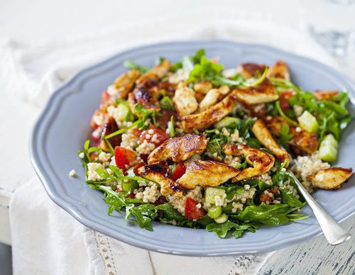 Quinoa con carne y verduras