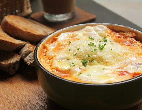 Huevos al horno