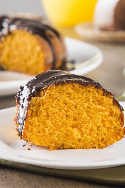 Bizcocho de zanahoria y chocolate