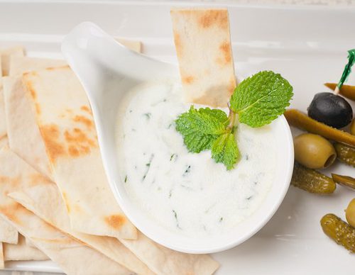 Salsa de yogur
