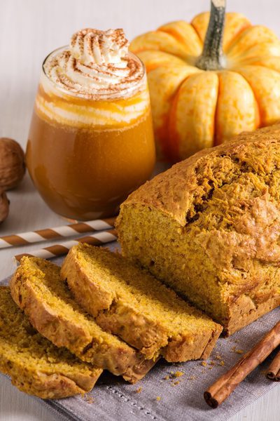 Bizcocho de calabaza y canela