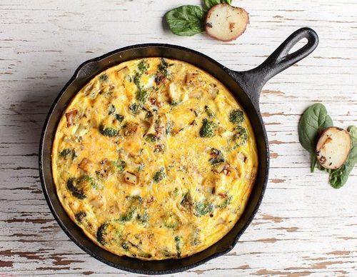 Tortilla de patata rellena