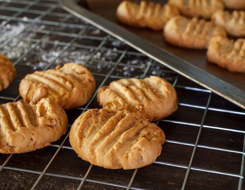 Galletas de mantequilla con almendras sin cocción