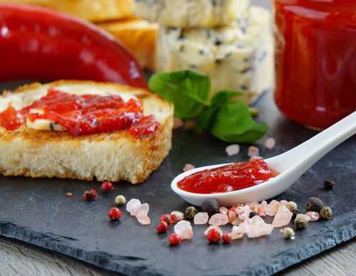 Mermelada de pimientos rojos