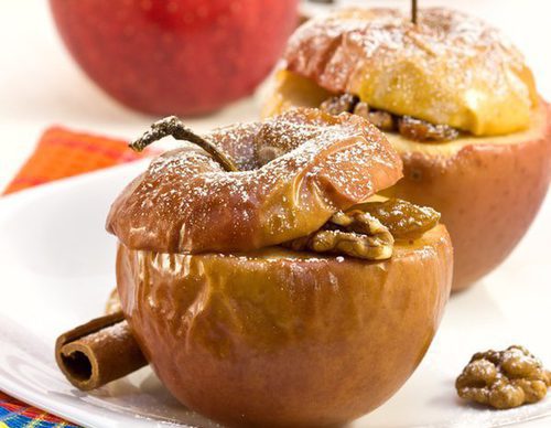 Manzanas asadas