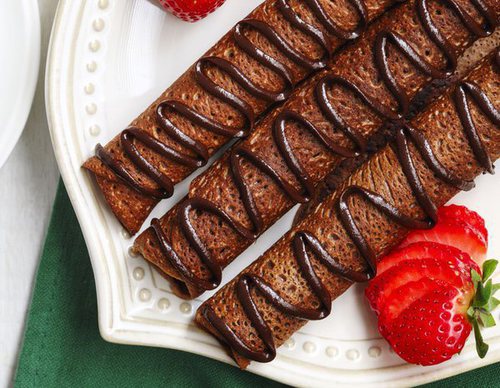 Crepes de chocolate