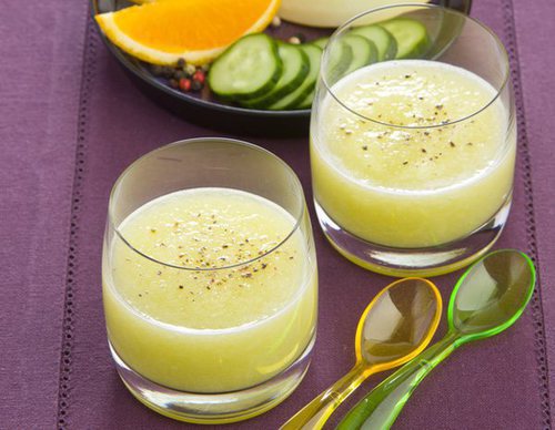 Sopa fría de melón
