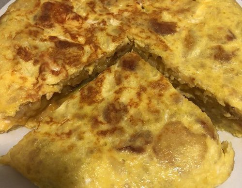 Tortilla de patata a lo Cepeda