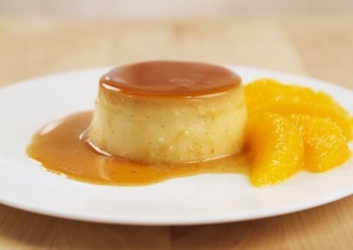 Flan de vainilla