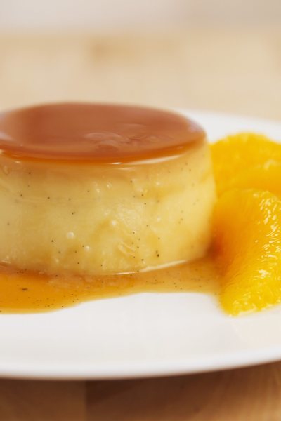 Flan de vainilla