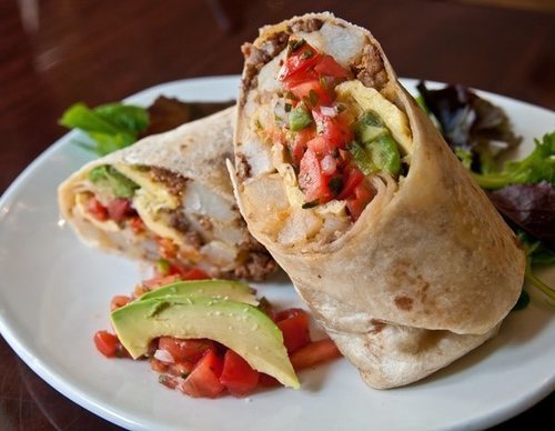 Burritos de pollo