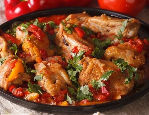Pollo a la andaluza
