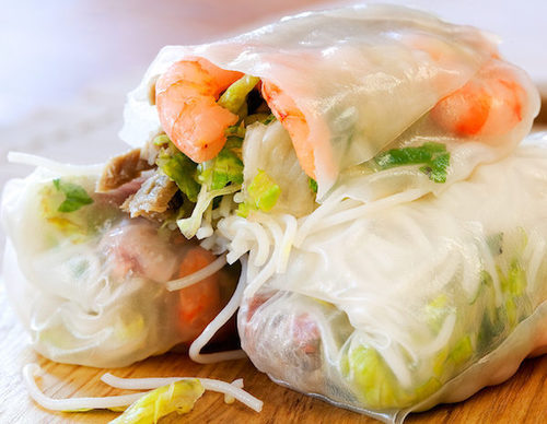 Rollitos vietnamitas