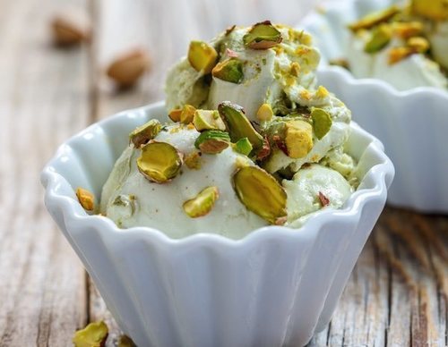 Helado de pistacho