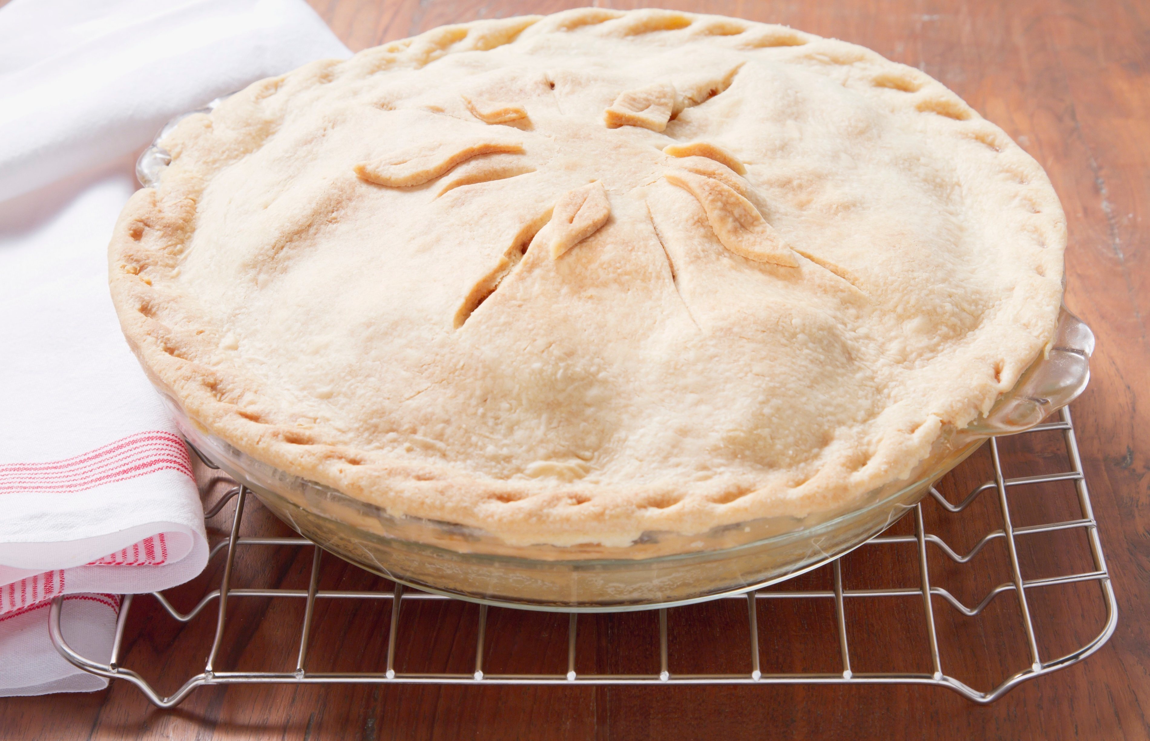 Tarta de manzana americana