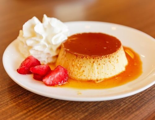 Flan de tofu