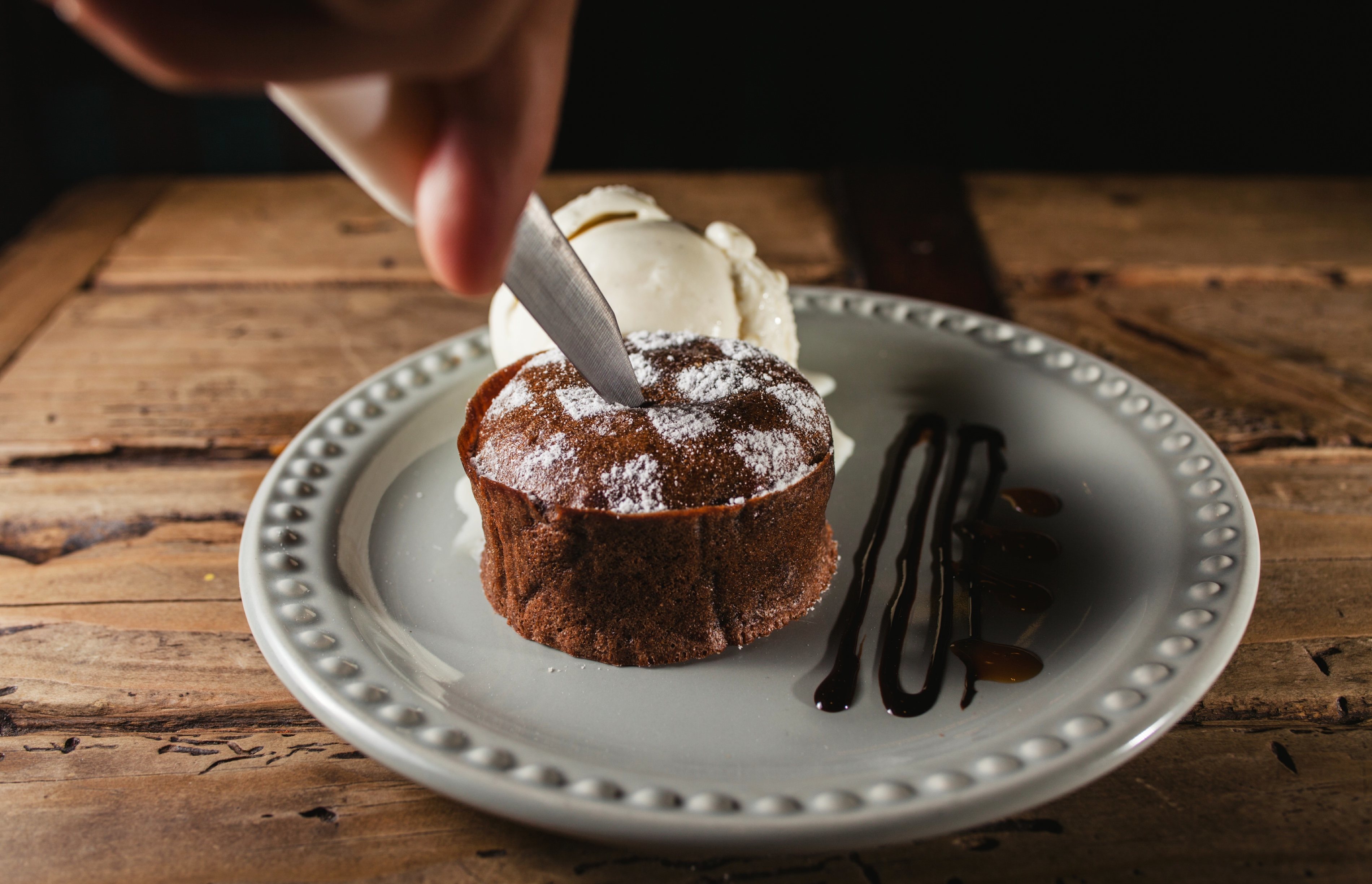 Coulant de chocolate