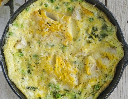 Tortilla de bacalao