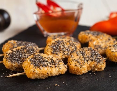 Nuggets vegetarianos