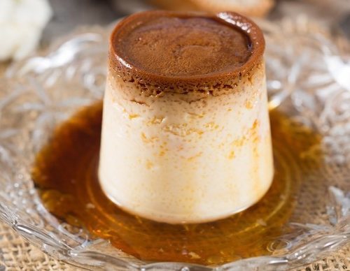 Flan de queso