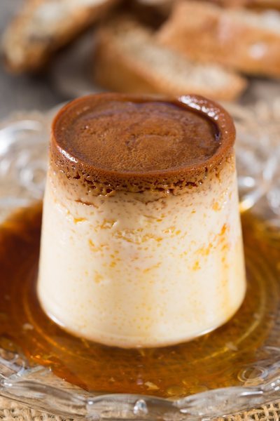 Flan de queso