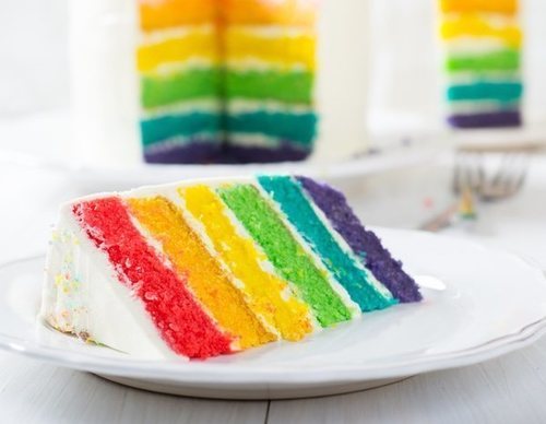 Tarta arcoiris