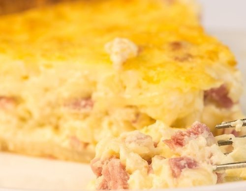 Quiché de jamón
