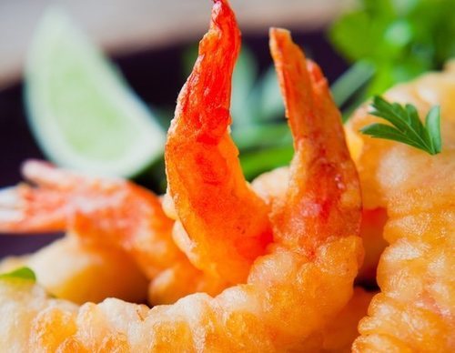 Gambas a la gabardina