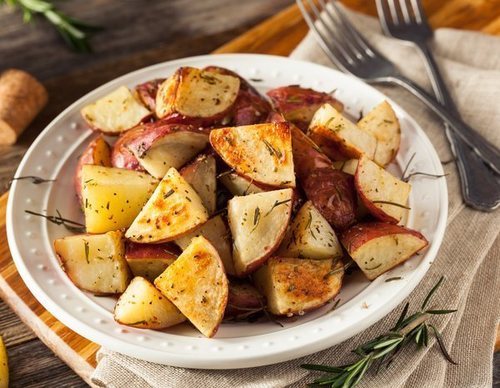 Patatas al montón