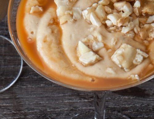 Mousse de turrón