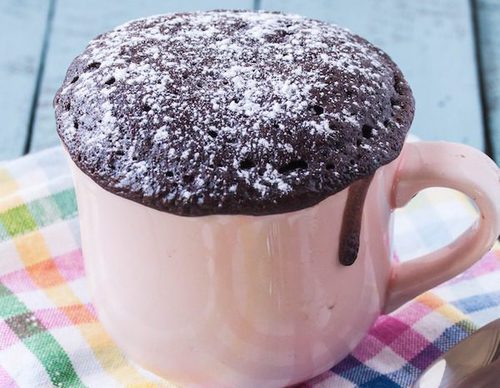 Mug cake de chocolate