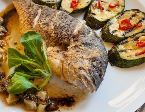 Pargo al horno