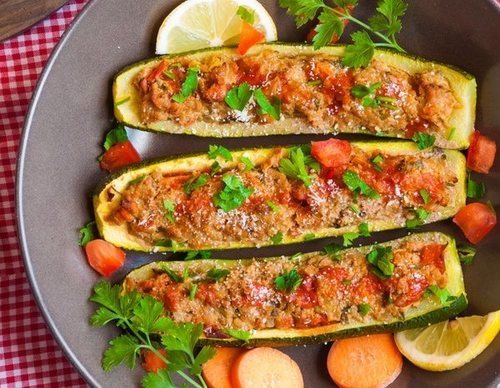 Calabacines rellenos