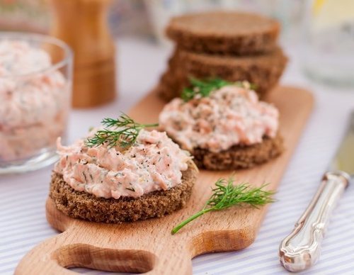 Paté de salmón ahumado