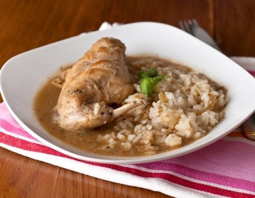Arroz con liebre