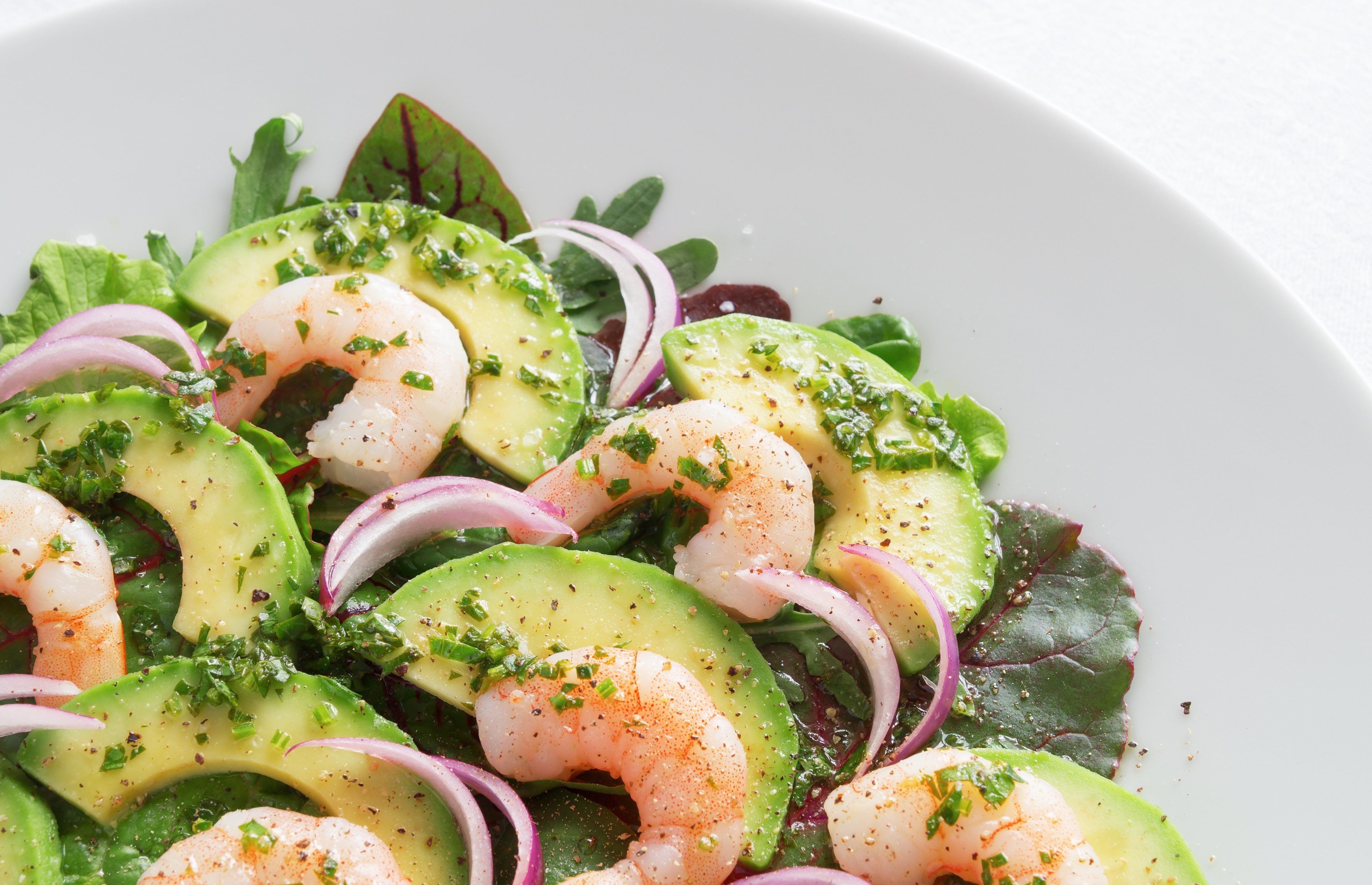 Carpaccio de aguacate