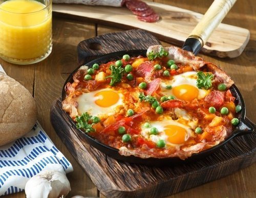 Huevos a la flamenca