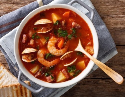 Arroz caldoso de marisco