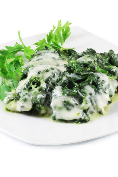 Espinacas gratinadas