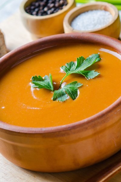 Gazpacho de zanahoria